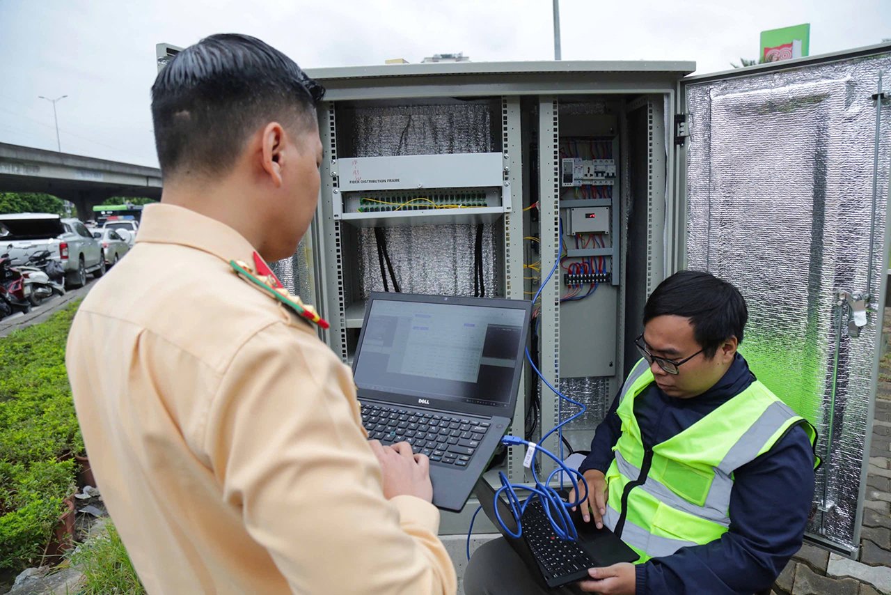 Hình ảnh từ hệ thống camera AI hỗ trợ lực lượng chức năng trong công tác điều tra, truy vết và xử lý vi phạm.