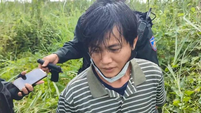 Tân nhanh chóng bị công an bắt. Ảnh: CA