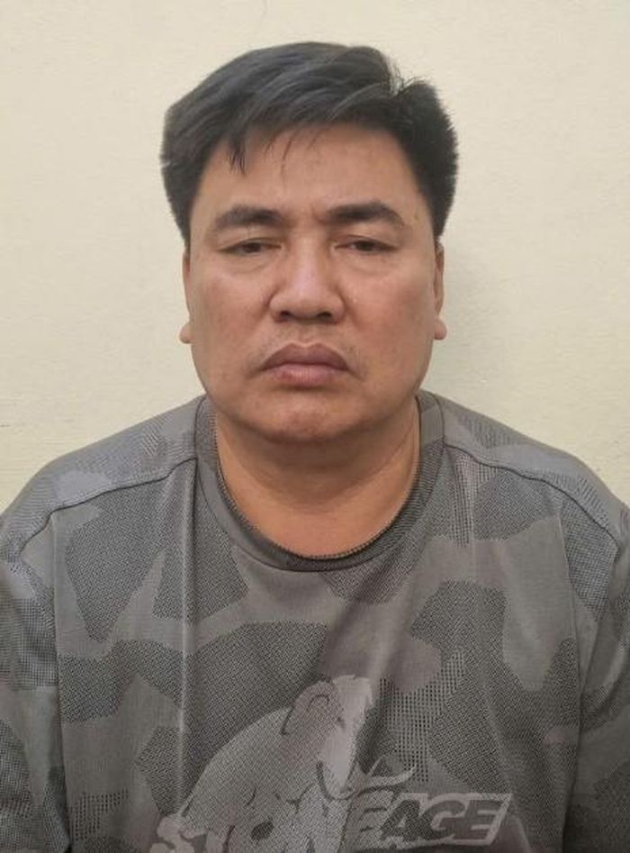 Đặng Từ Thịnh tại cơ quan Công an. Ảnh: Công an Hà Nội