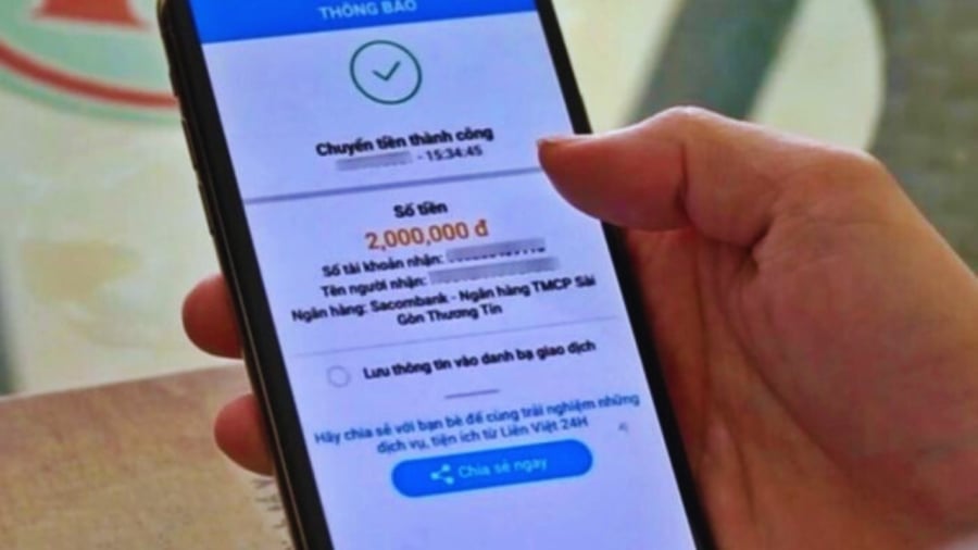 Chính thức: 8 khoản tiền chuyển vào tài khoản cá nhân phải chịu thuế